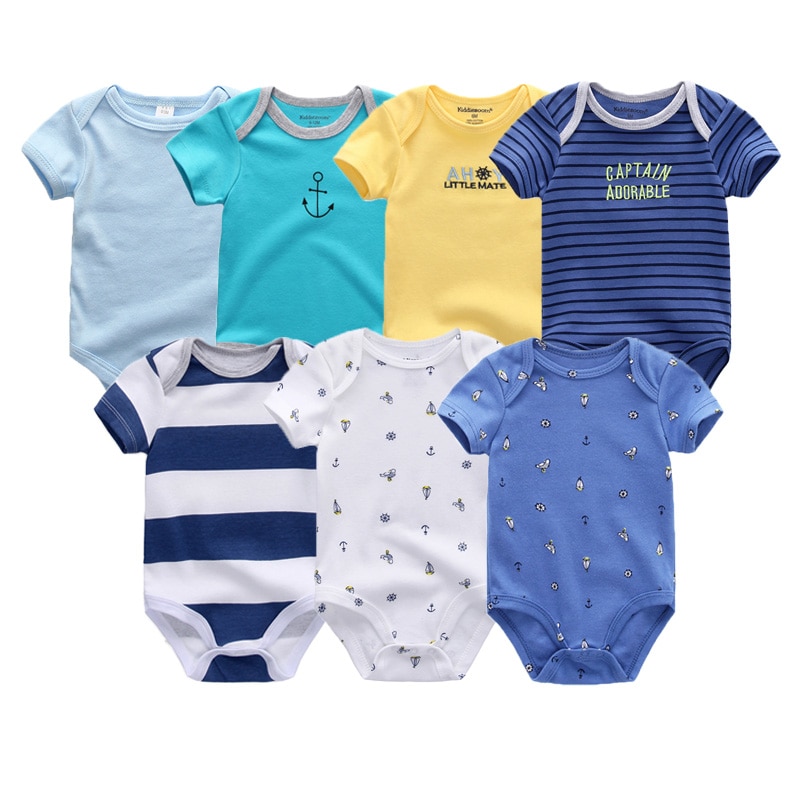 Unisex Newborn Baby Clothes Daily Pieces (Set of 7)